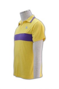 FA282 wing collar tee shirts assorted color sporty tees supplier company